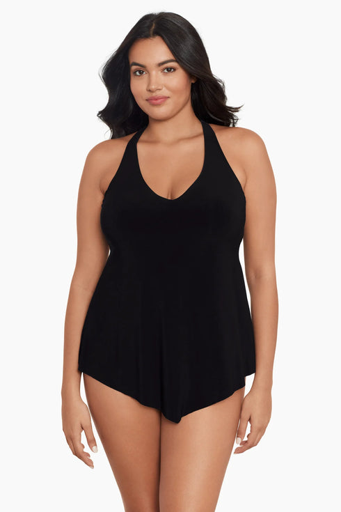 MagicSuit Solids Plus Size Taylor Tankini Top